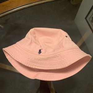 Polo by Ralph Lauren pink bucket hat